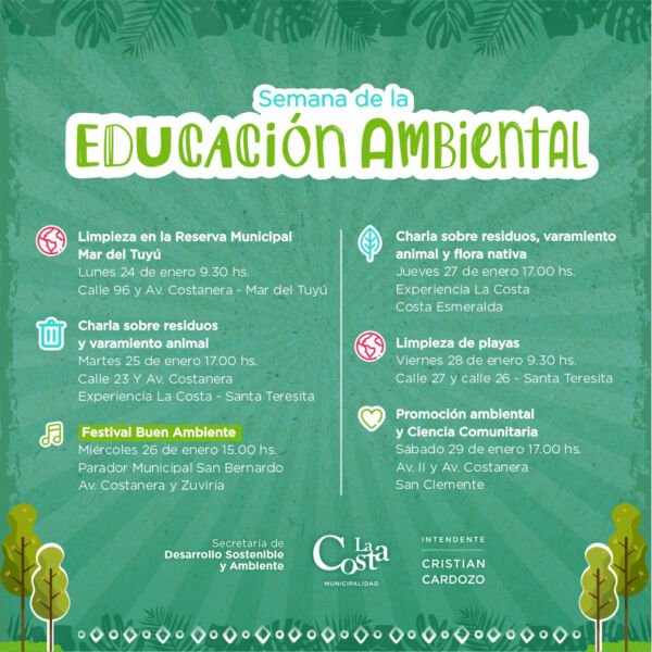 semana educacion ambiental