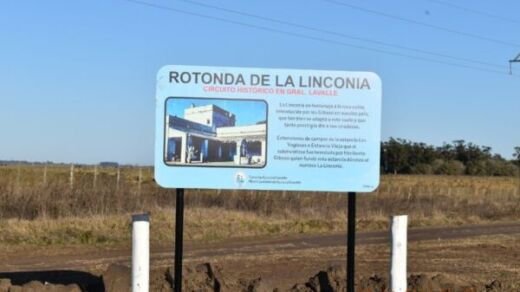 rotonda caminos rurales