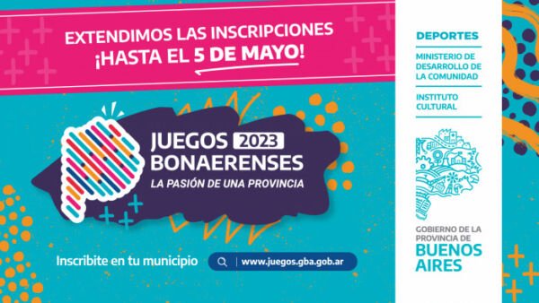 Inscripciones Juegos Bonaerenses 2023