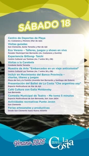 Playa: actividades imperdibles para hoy 2 image 32