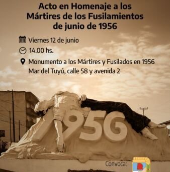 PJ fusilamientos del 56 Mar del Tuyu