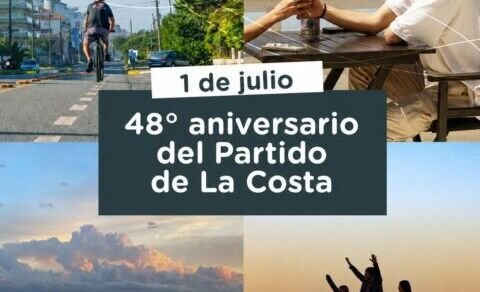 aniversario del Partido de La Costa