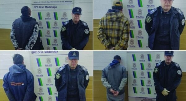 Semana con intensa actividad policial en la región: detenciones, robos esclarecidos y una búsqueda en Villa Gesell 2 detenidos en Madariaga
