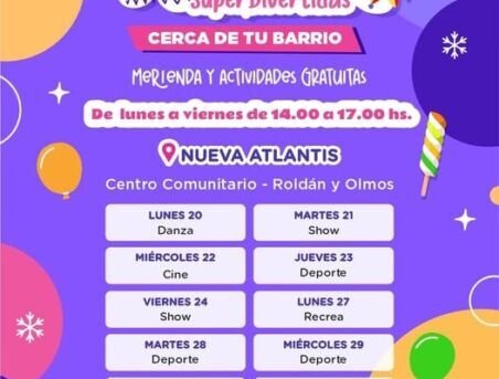 vacaciones de invierno Centro de jubilados