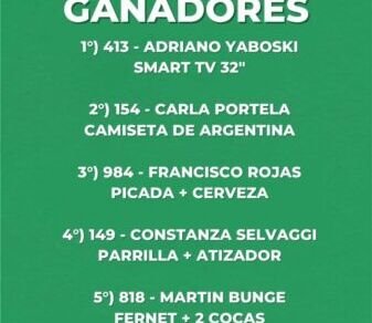 ganadores Fiesta del Sol