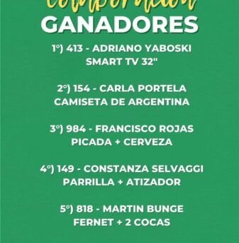 ganadores Fiesta del Sol
