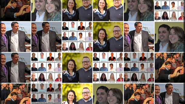 los mismos candidatos