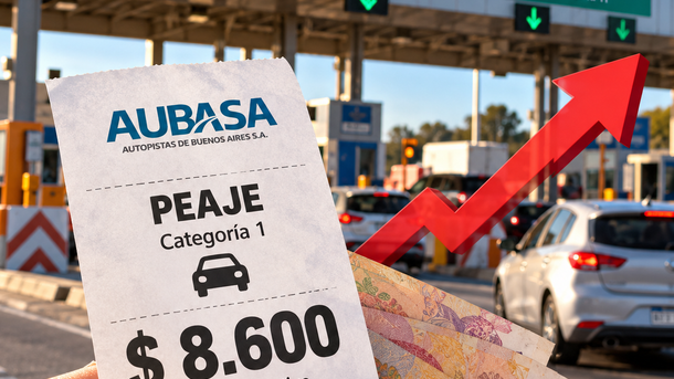 Aumento del peaje en Samborombon